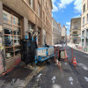 Utilisation d&#039;une machine à mât court en milieu urbain